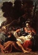 BADALOCCHIO, Sisto The Holy Family  145 oil painting artist